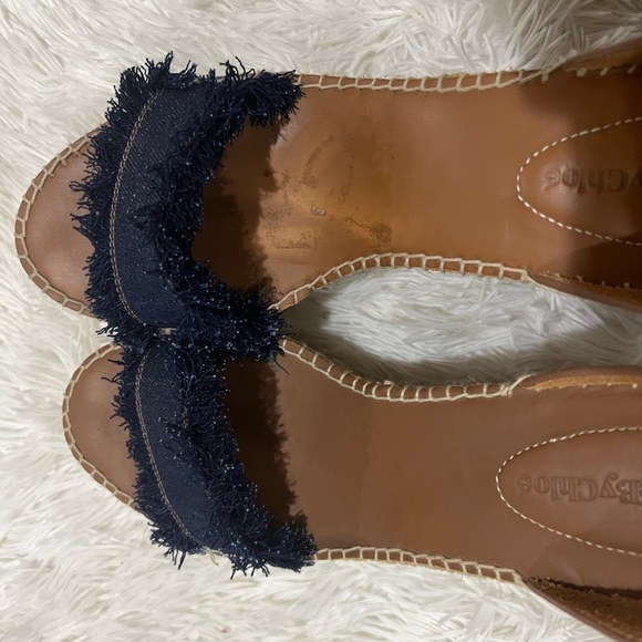 See by Chloe glyn fringed wedge espadrille - Size 41/US 10.5 - Picture 9 of 13